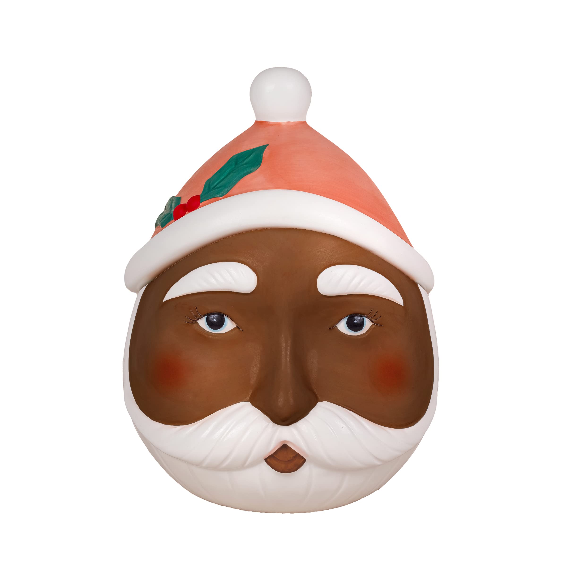 National Tree Company HH75-HC21537-2 Decorative Christmas Jar, Pink