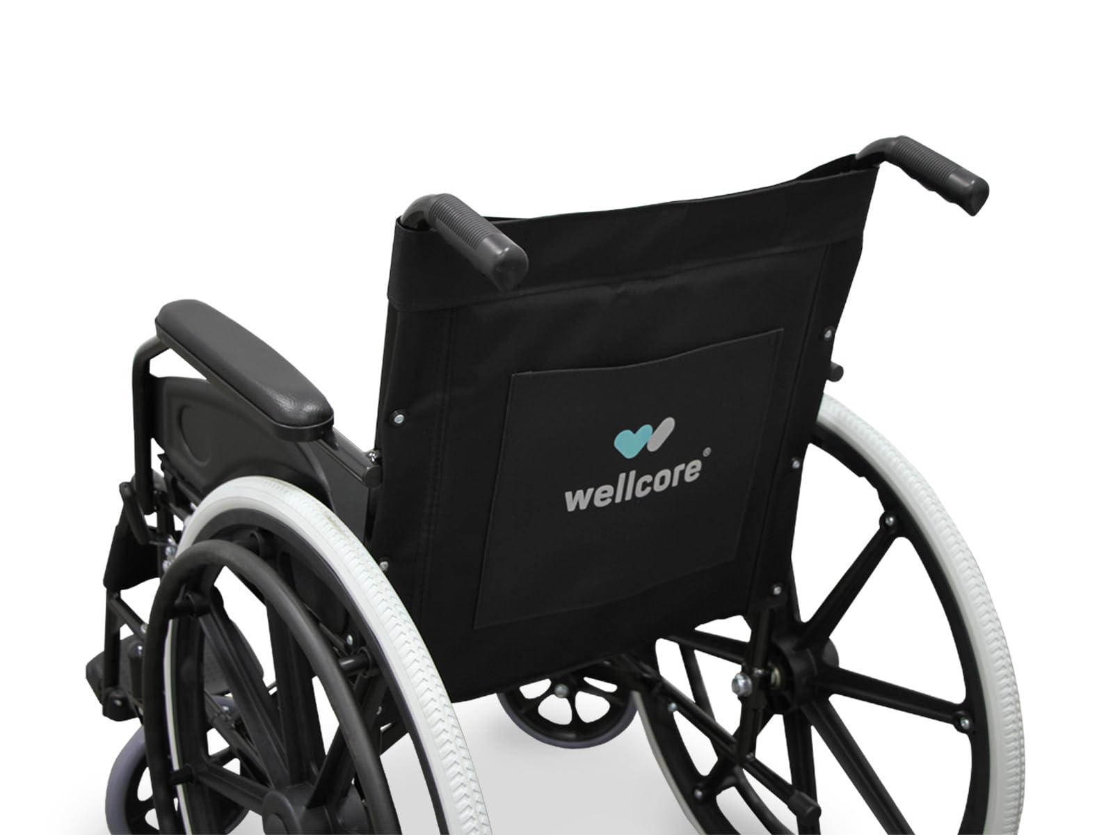 Silla de ruedas plegable aluminio Wellcore