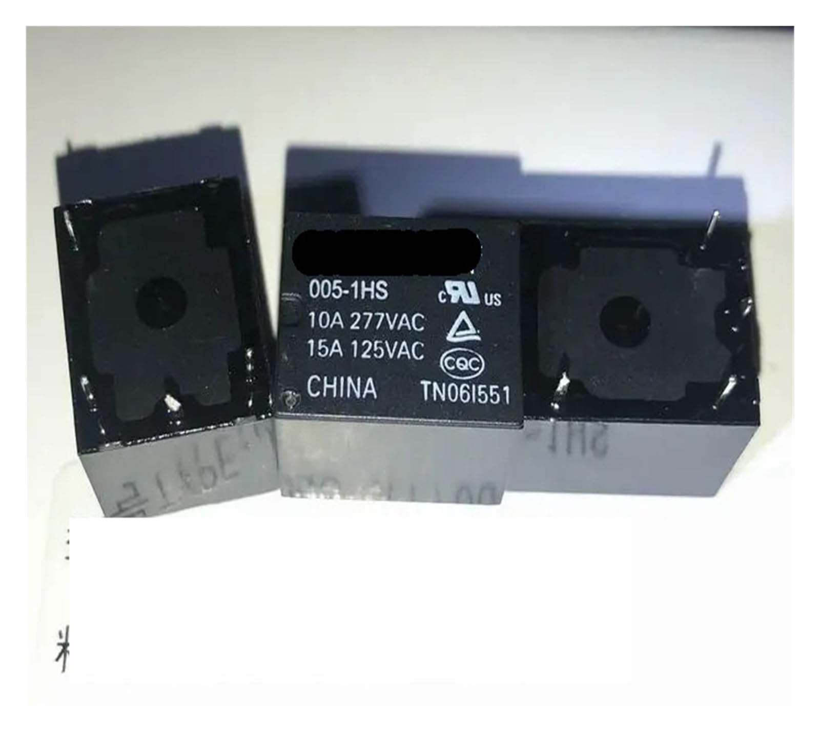 Relé JQC-3FF 005-1HS miniatura de 4 pines T73-1A para circuito impreso 2