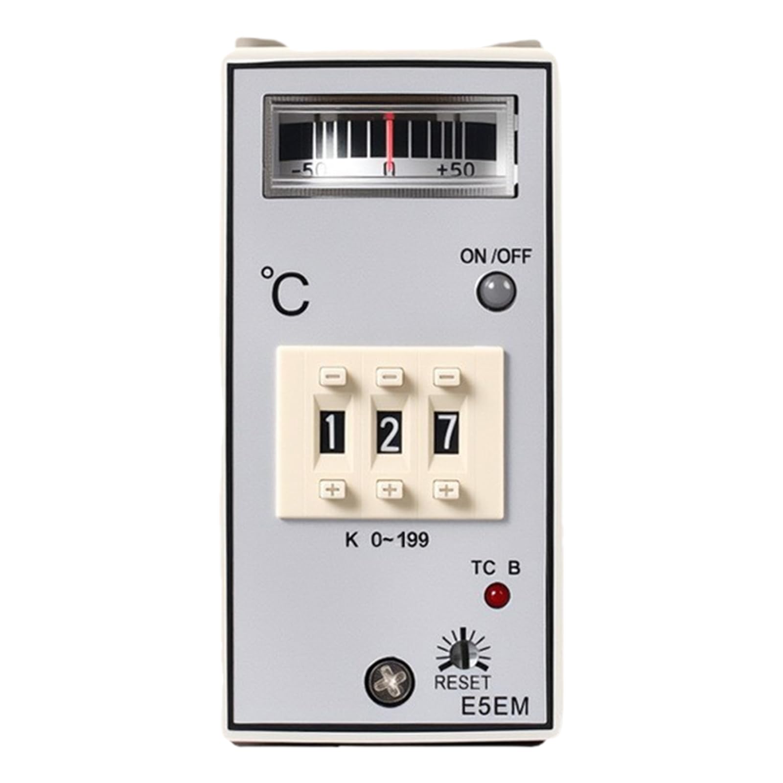 Industrial Temperature Controller Unit with Pointers Display & 220V Power Thermostat Control for Molding Devices Injections Molding Machine Thermostat