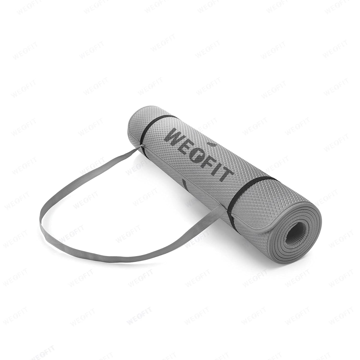 WErFIT® Yoga Exercise Mat With Alignment lines for Home & Gym Workout Long Size Yoga Mat With