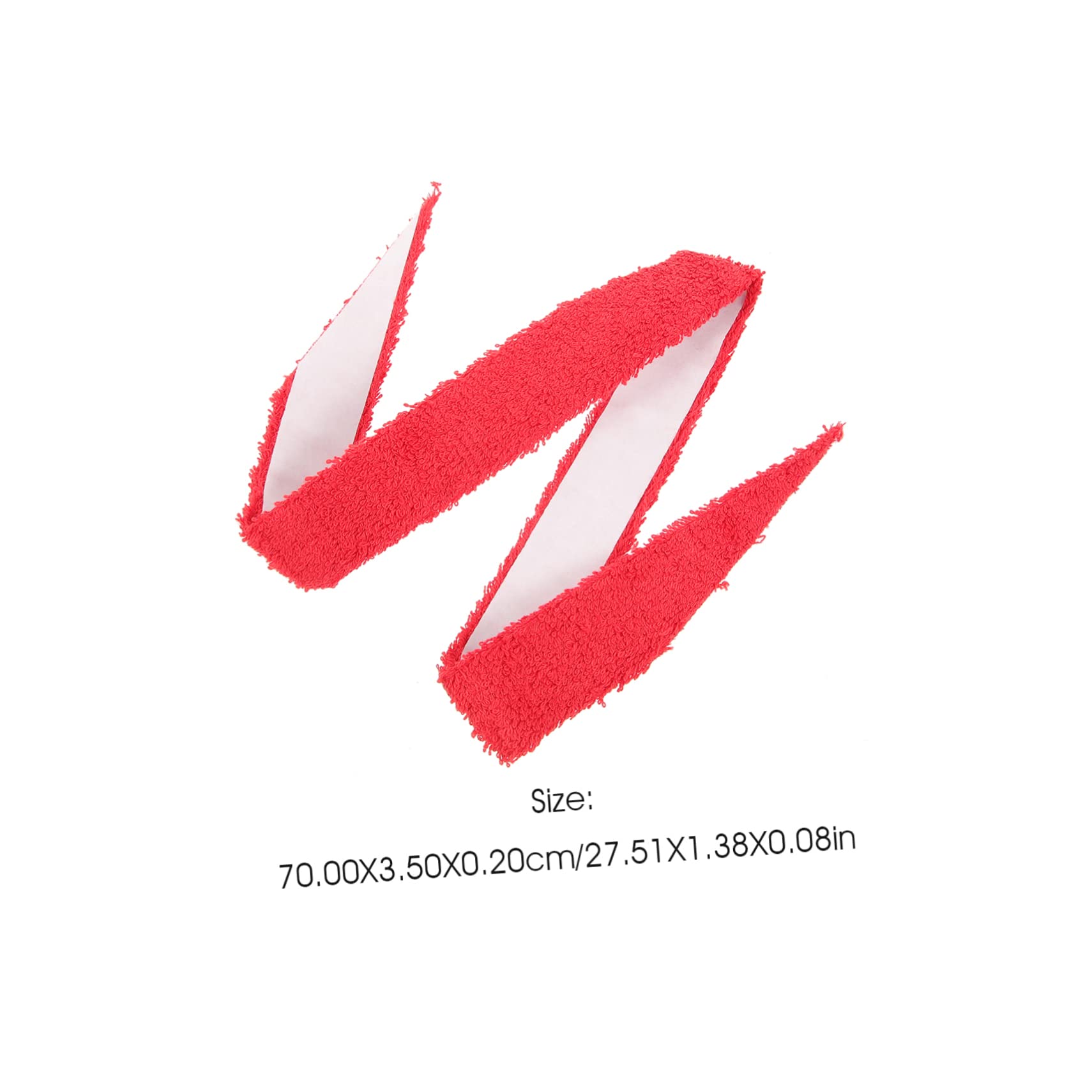 Mikikit 2pcs Fishing Rod Protective Belt Racket Anti Accessories Band Towel Padded Grips Handle Men Super Badminton Sweat Tennis Grip Tape Sports Supplies Hands Pole Grip Cotton