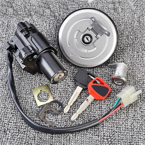 Tapa del tanque de combustible antirrobo para solucionar fugas en Honda CB250 Hornet 5