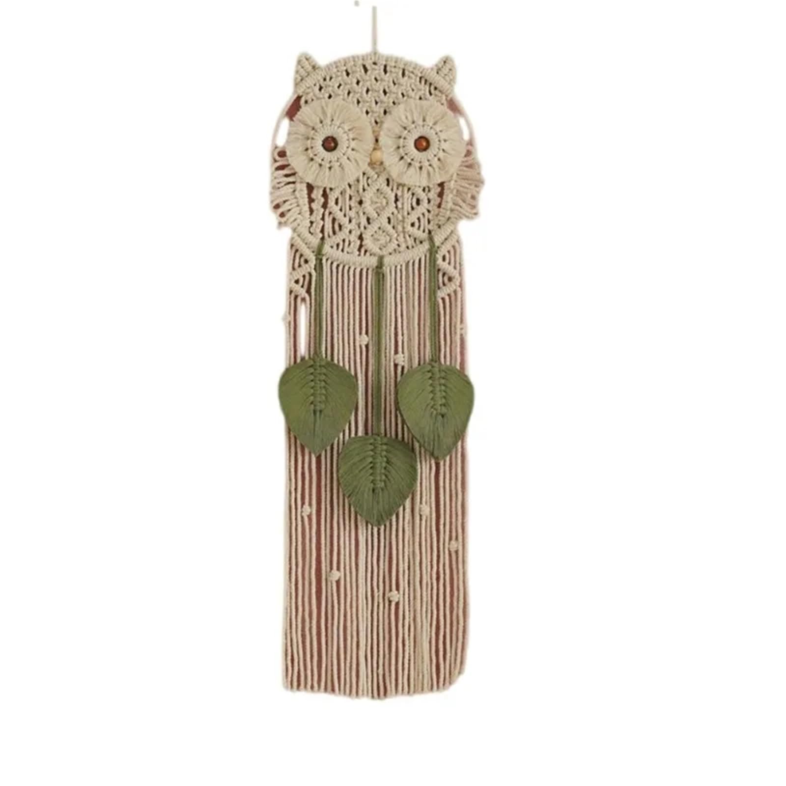 XCTDSVAH Tapestry Hand woven Owl Tapestries for Room and Bedroom Decoration, Creative Wall, Dream Catchers(A)