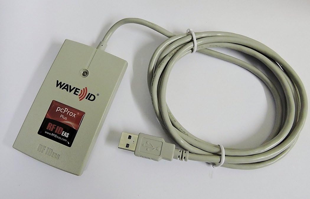 Lecteur De Badge PcProx Plus Wave ID Rfideas RDR-805W1AGU-RA Montage Surface Gris - Neuf Sans Emballage