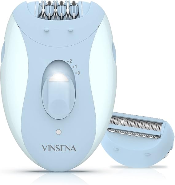 Epilator for Women, VINSENA 2 in 1 Electric Epilators Hair