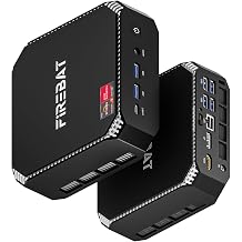 Mini Gaming PC Ryzen7 7735HSA68C/16T, Up to 4.75GHz 54W, AMD Radeon 680M Graphics, USB-C, WiFi6/BT5.2/2.5G LAN, 16GB LPDDR5 RAM, 512GB PCIe SSD, Student/Home/Business Small Desktop Computer