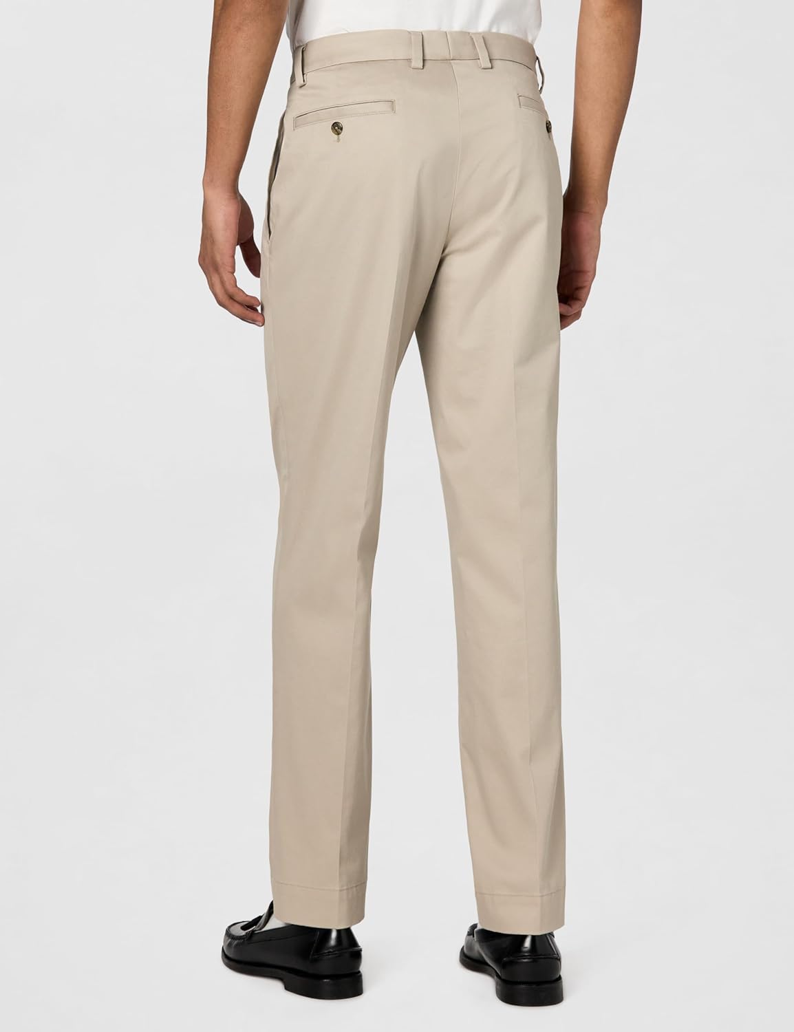 Brooks Brothers Mens Regular Fit Stretch Lightweight Advantage Chino Pants