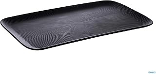 APS 85067 GN 1/1 Tablett NERO, 53 x 32,5 cm, Höhe 2,5 cm, Melamin, schwarz