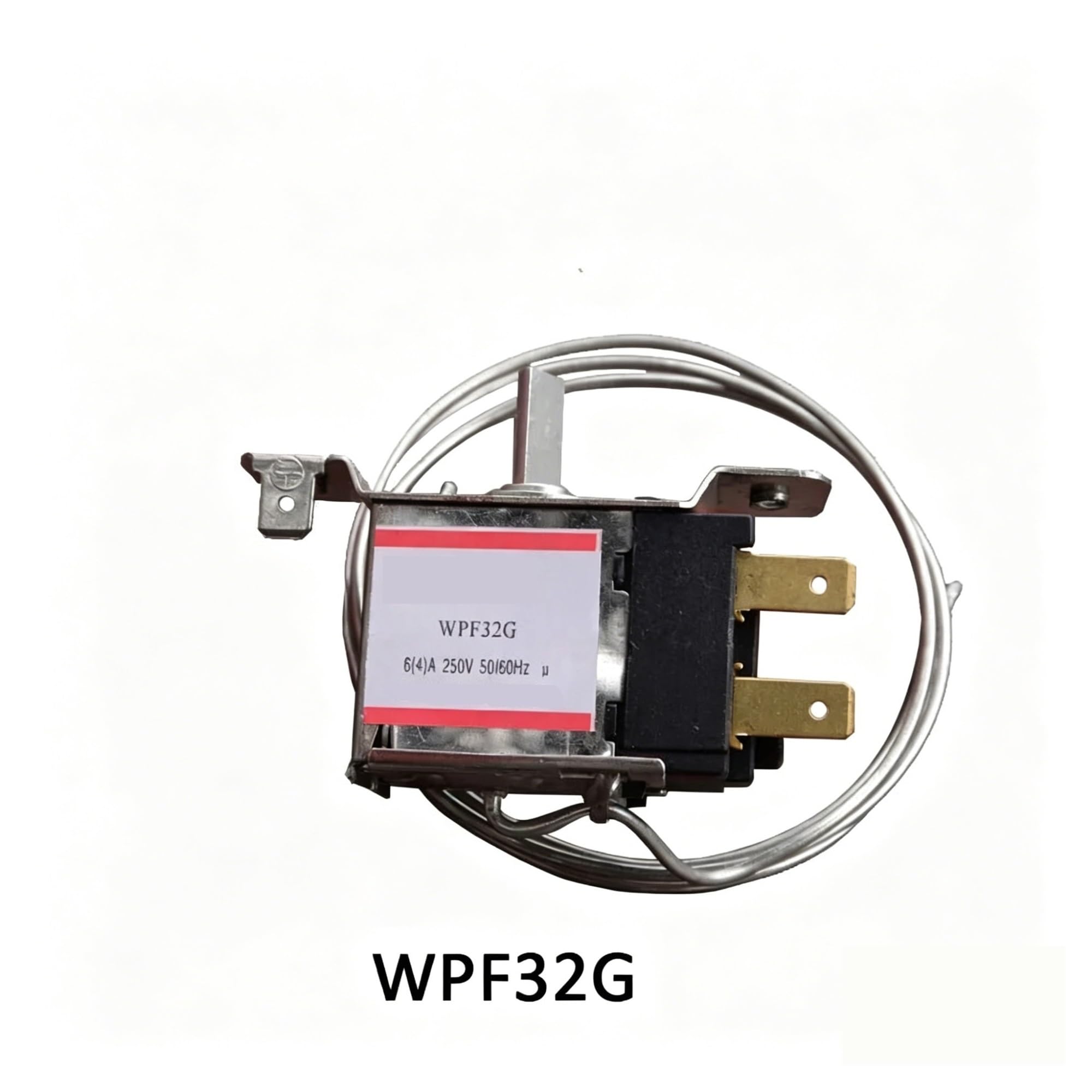 Termostato De Descongelación Del Refrigerador, WPF32G Ambos Lados Dos Pines Zer Controlador De Temperatura Del Refrigerador Sensor Longitud De La Sonda 50 Cm Termostato