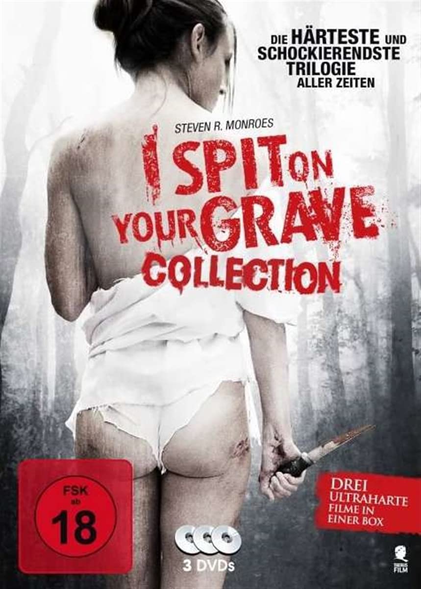 I Spit on Your Grave Collection DVD trilogía completa de terror y suspense