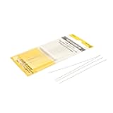 Extra Long Beading Needles – Size 12, Card of 4 Needles – for Loom Weaving Beadwork, Pearl Stringing and Jewelry Making with Seed Beads