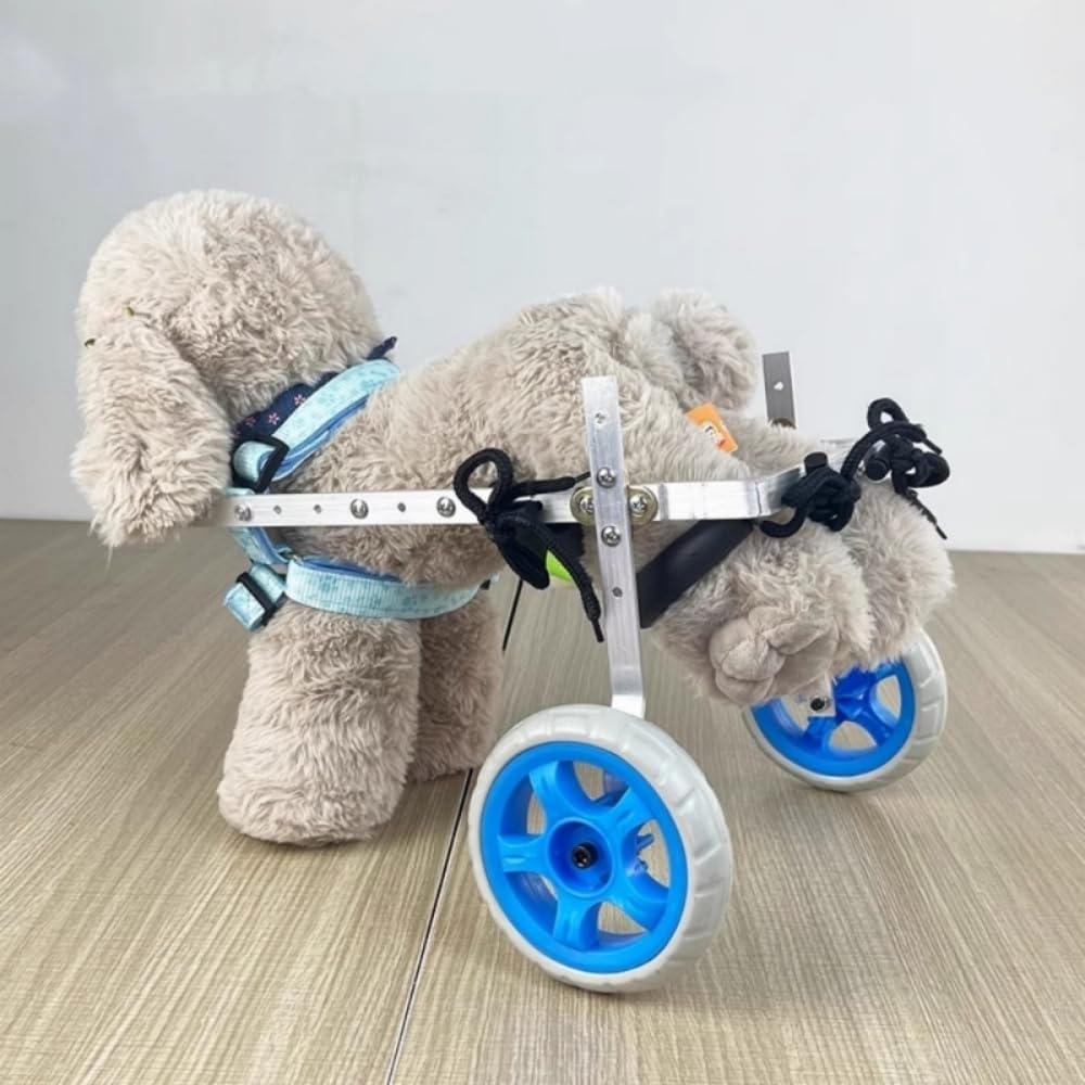 Amazon.co.jp: 調節可能なペット用車椅子 アルミ合金製 犬用
