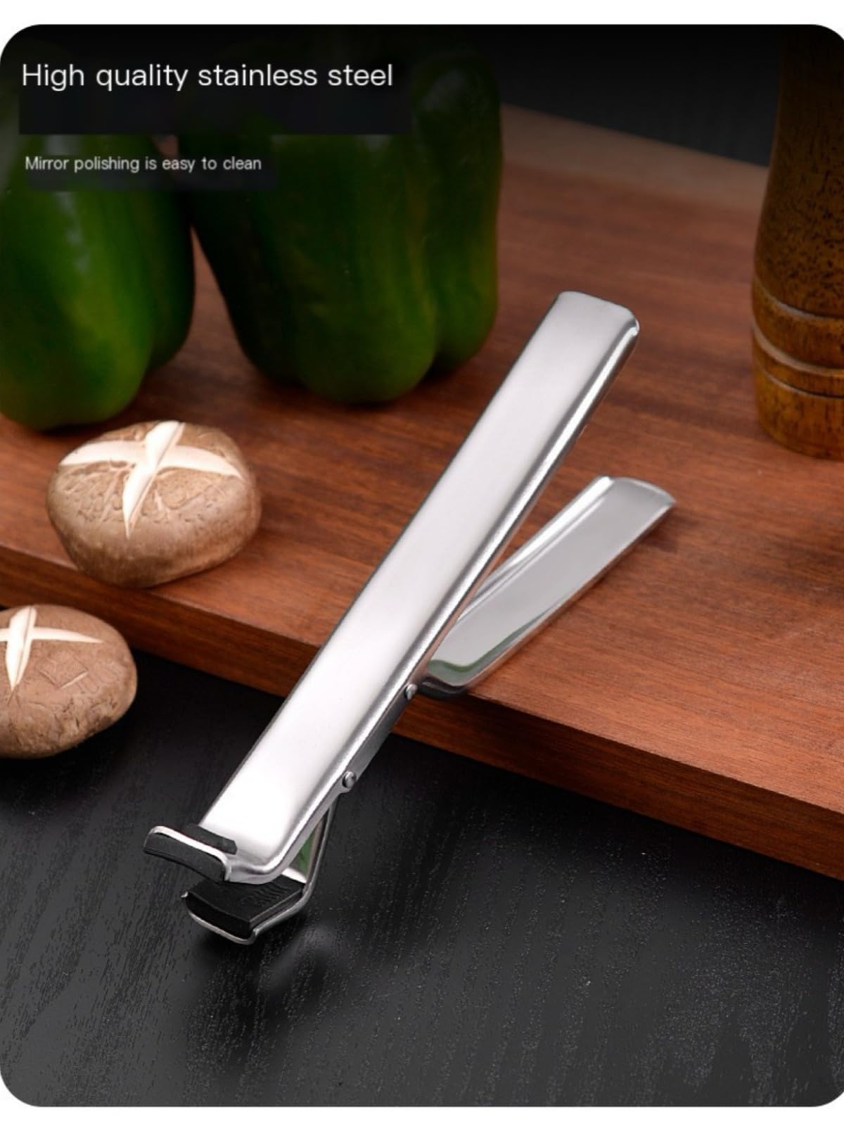 Pinzas de cocina para cuenco caliente, pinzas de agarre de acero inoxidable antiquemaduras, pinza para herramientas de cocina para cocinar