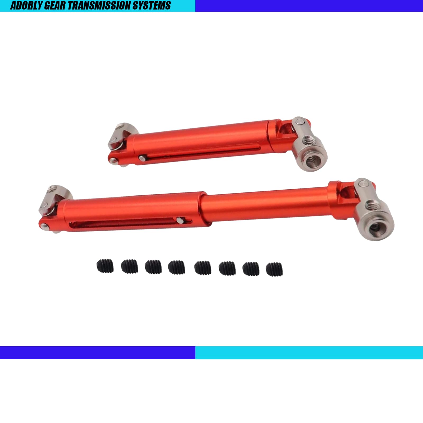 Amazon.com: 2pc Full Aluminum Redcat Gen7 Driveshafts Redcat Gen7