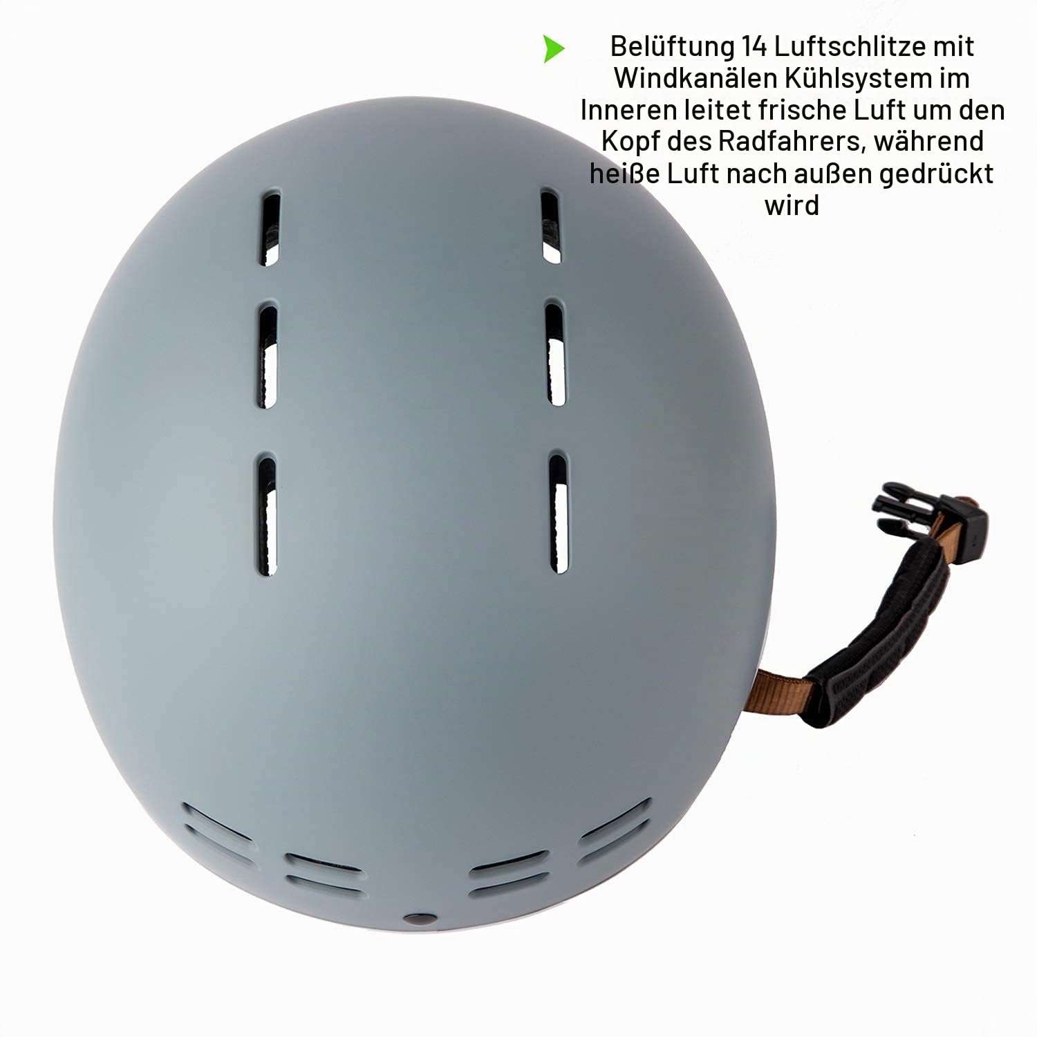 OnBros Fahrradhelm für Herren und Damen - Retro Urban Commuter Helm für Frauen - Verstellbar 56-61CM