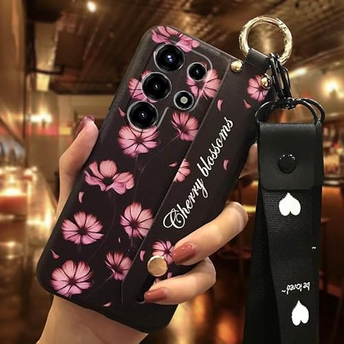 Phone Case Compatible with Itel S26 Ultra/Super26Ultra/S688LN, Durable Ring Anti-knock Waterproof Shockproof Lanyard Protective 