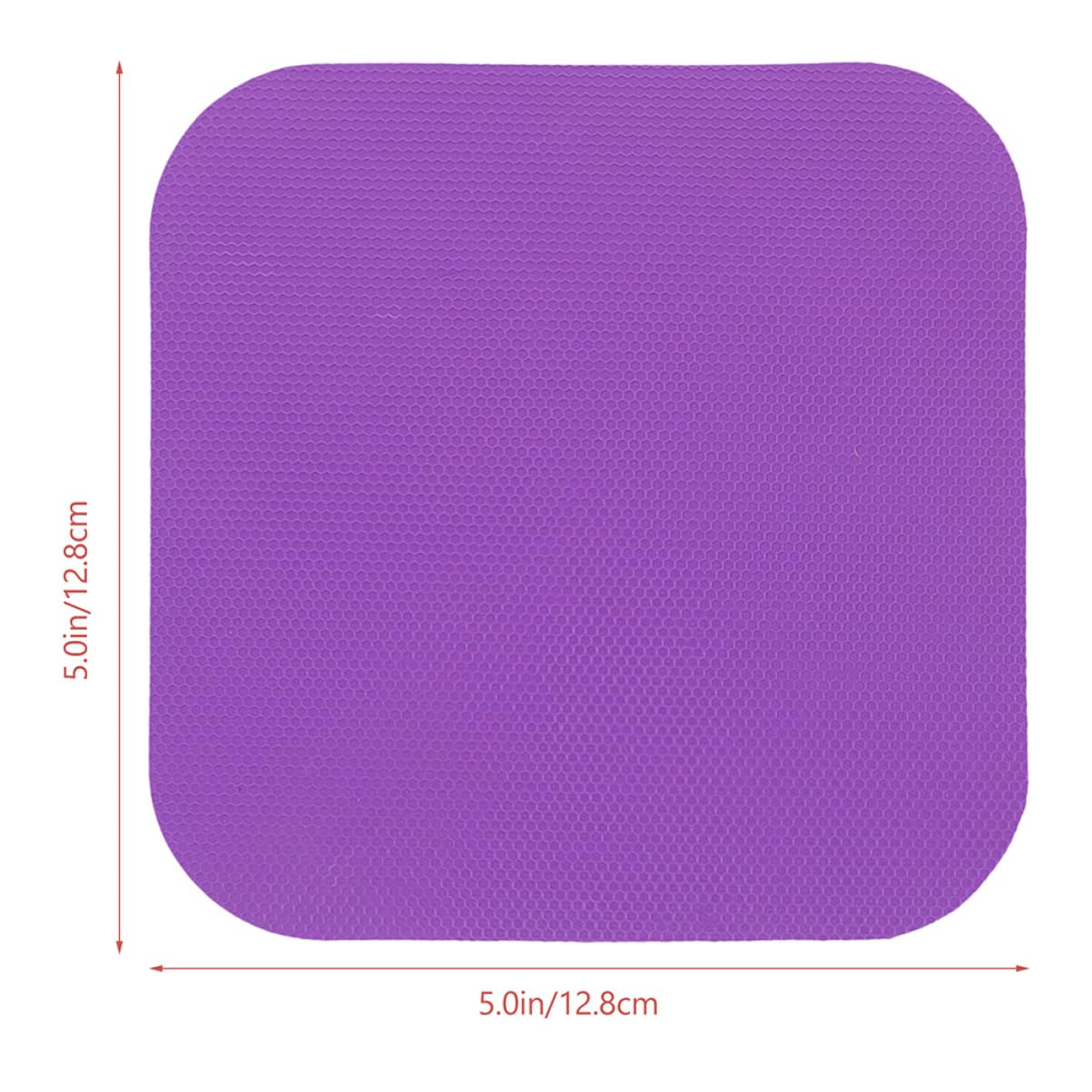 MUCKLILY 4pcs Rubber Jar Opener Gripper Pads Non Slip Multi Purpose Kitchen Coasters for Easy Lid Opening Skid Design for Bottles and Airtight Containers