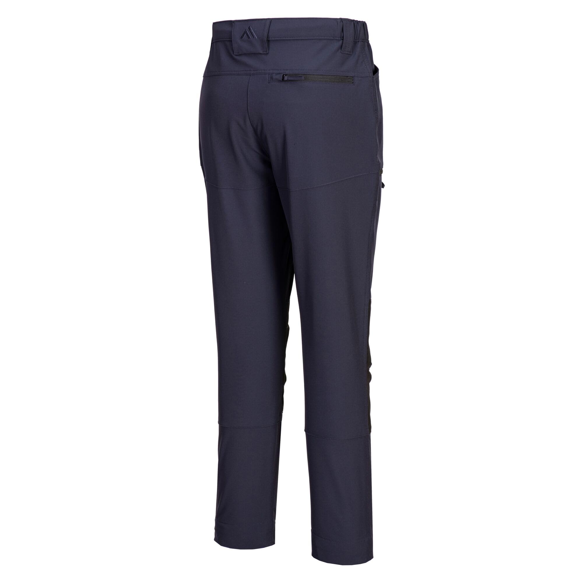 Portwest Pantalón elástico de Trabajo WX2 Stretch para Industrias Rodillas pre-curvadasque Nuevo Modelo CD886