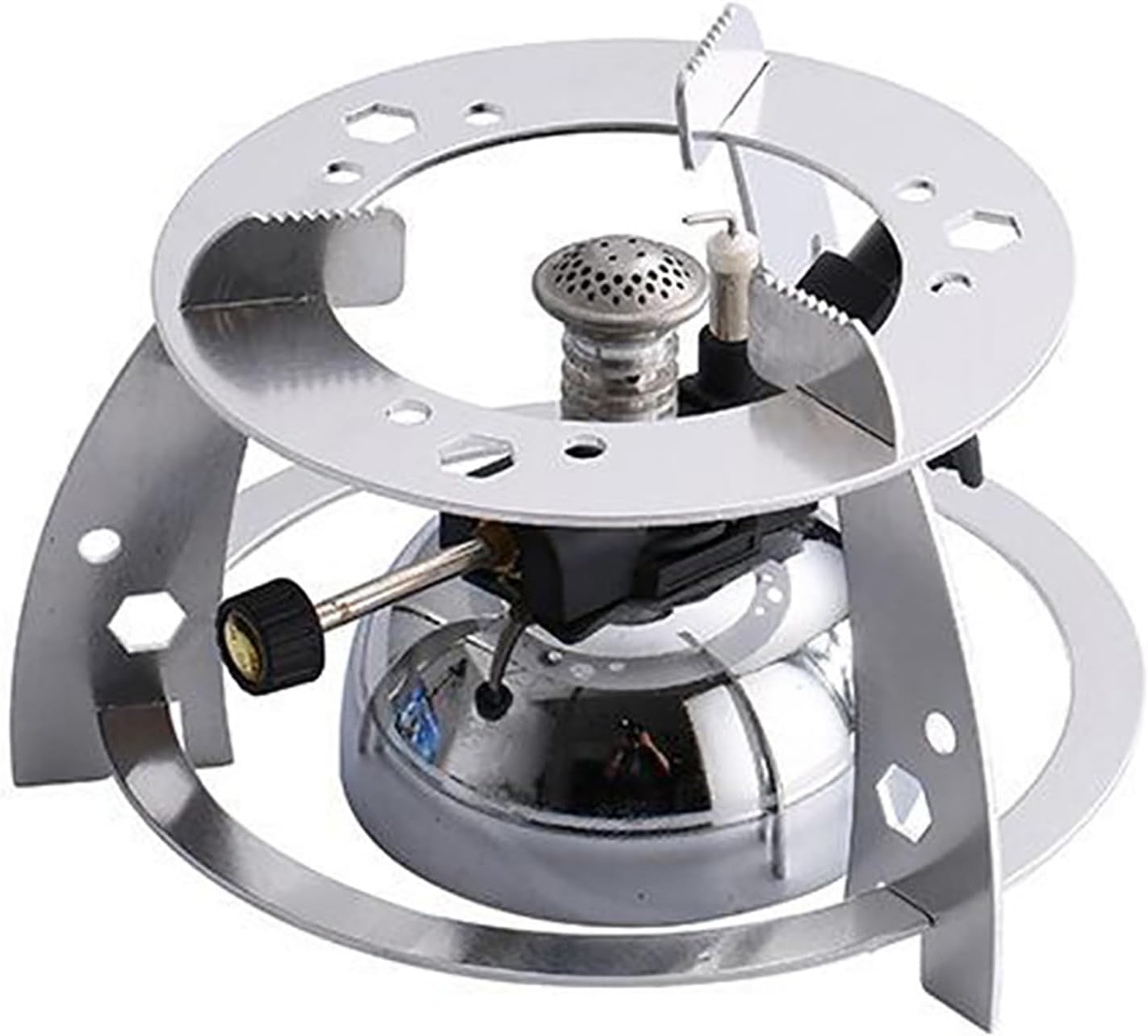 Laboratory Bunsen Burner,Portable Bunsen Burner Large-capacity Mini Stove,Can Be Repeatedly Inflated for Use,Suitable for Brewing Tea, Laboratory, and School Use