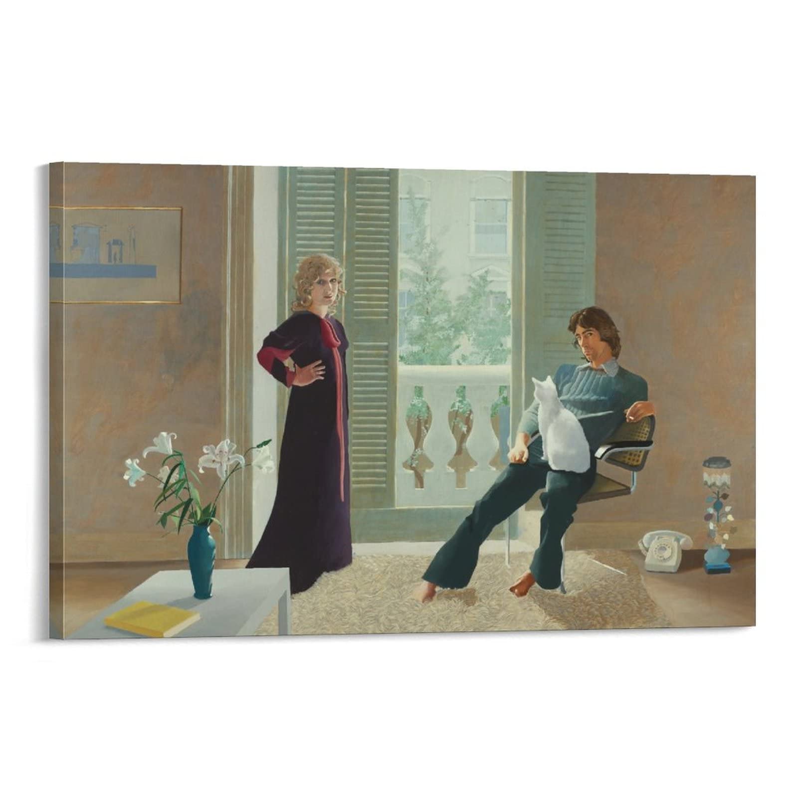Amazon.de: David Hockney – Mr and Mrs Clark And Percy [1971] Cover