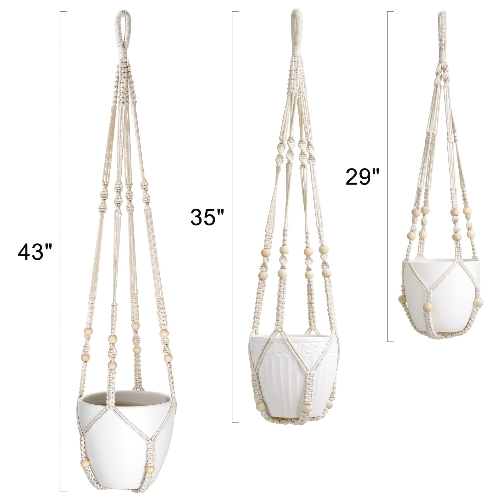 Amazon.com: Mkono Macrame Plant Hangers and Ceiling Hooks for