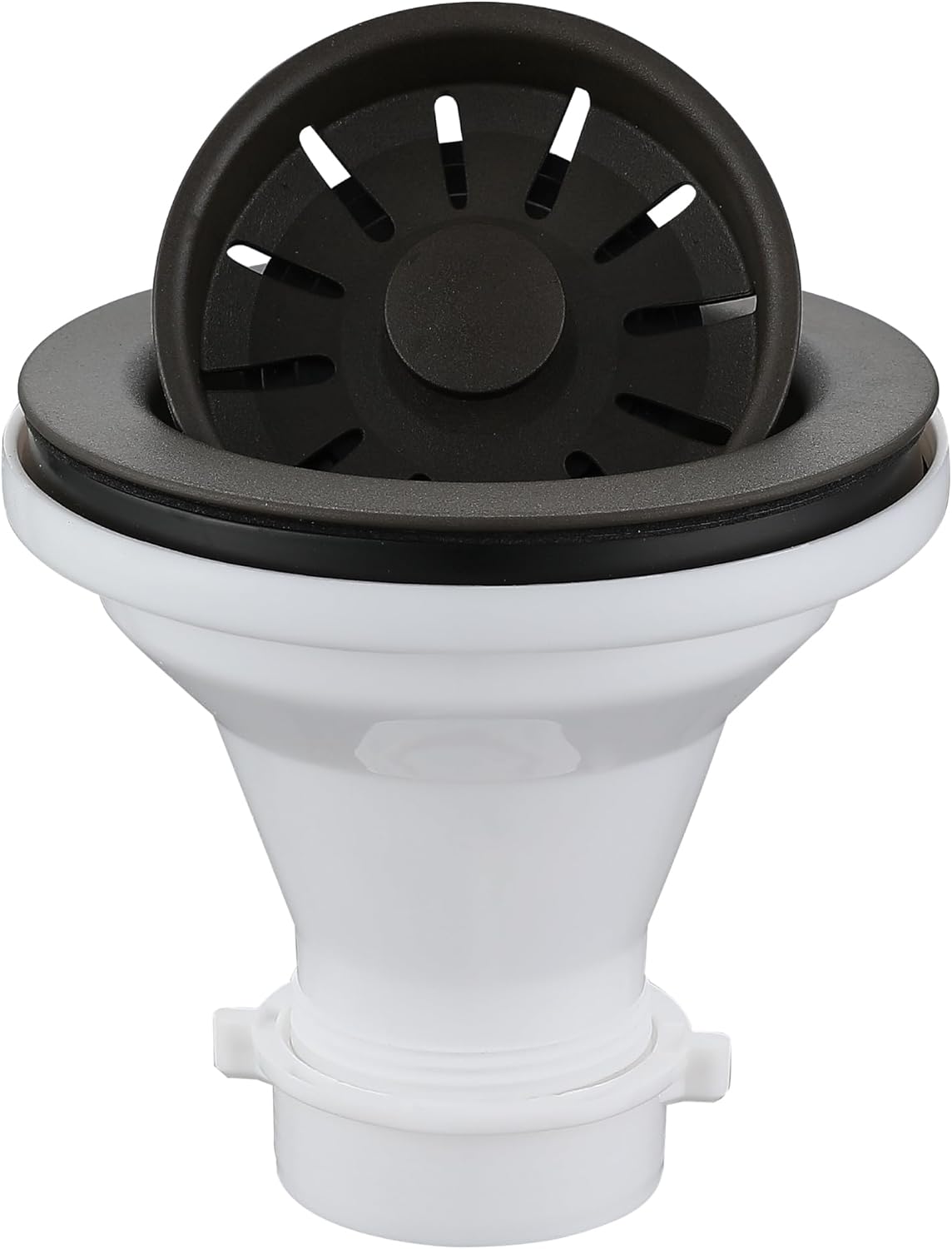 Karran QBSBR 3-1/2 in. Kitchen Sink Basket Strainer in Brown