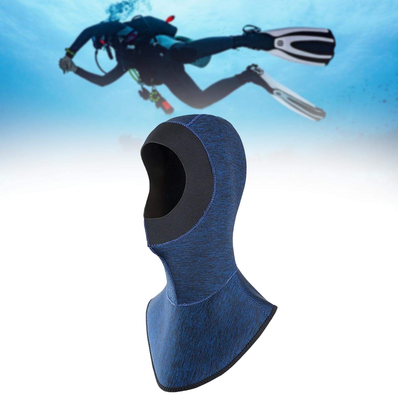 Capucha de Neopreno, Gorro de Buceo, Gorro Térmico de Protección para Surf, Gorro de Neopreno para Vela, Snorkel Y Natación (para Hombres Y Jóvenes).