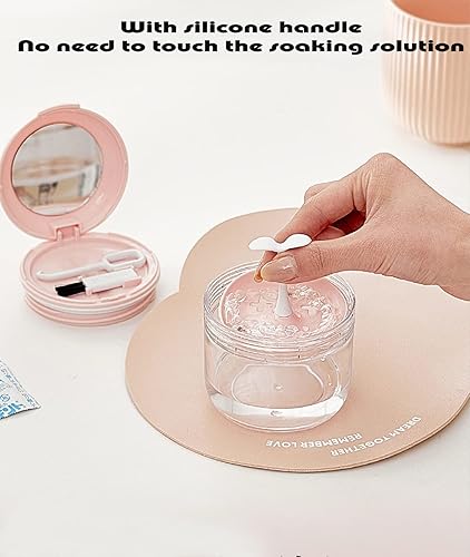 Vista 62 de MURRI&MURRDI Estuche de retenedor, caja de baño para dentaduras postizas con cesta de colador, funda protectora bucal, taza limpiadora de frenos, A