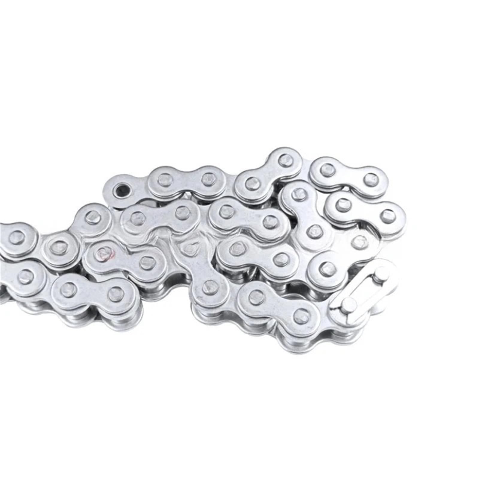 Rollenkette Aus Kohlenstoffstahl 304 Edelstahl-Rollenkette mit kurzer Teilung, industrielle Übertragungskette, 04C ~ 12A, 1 m/1,524 m Länge(L 1.524m,08B-1 (Pitch 12.7))