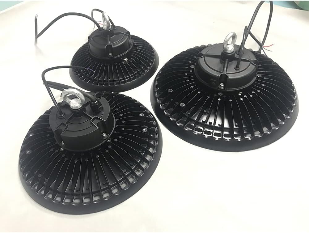 100W-UFO LED high Bay Light, 170lm/w, 6000k, Waterproof IP65 Rating, Super Bright Commercial Bay Lighting. (Normal Style, 100W) - - 