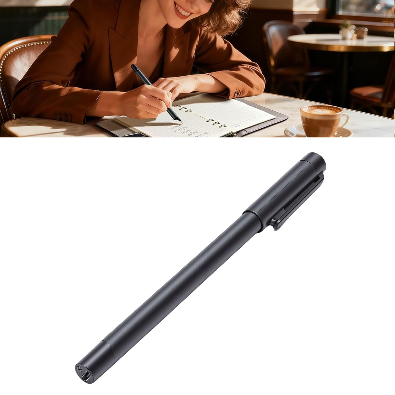 Intelligentes Digitales Notizbuch mit Stift, A6, Bluetooth, OCR, KI-Zeichnung, Echtzeit-Synchronisation, Handschrifterkennung, mit Sprachaufzeichnung, für Smartphones und