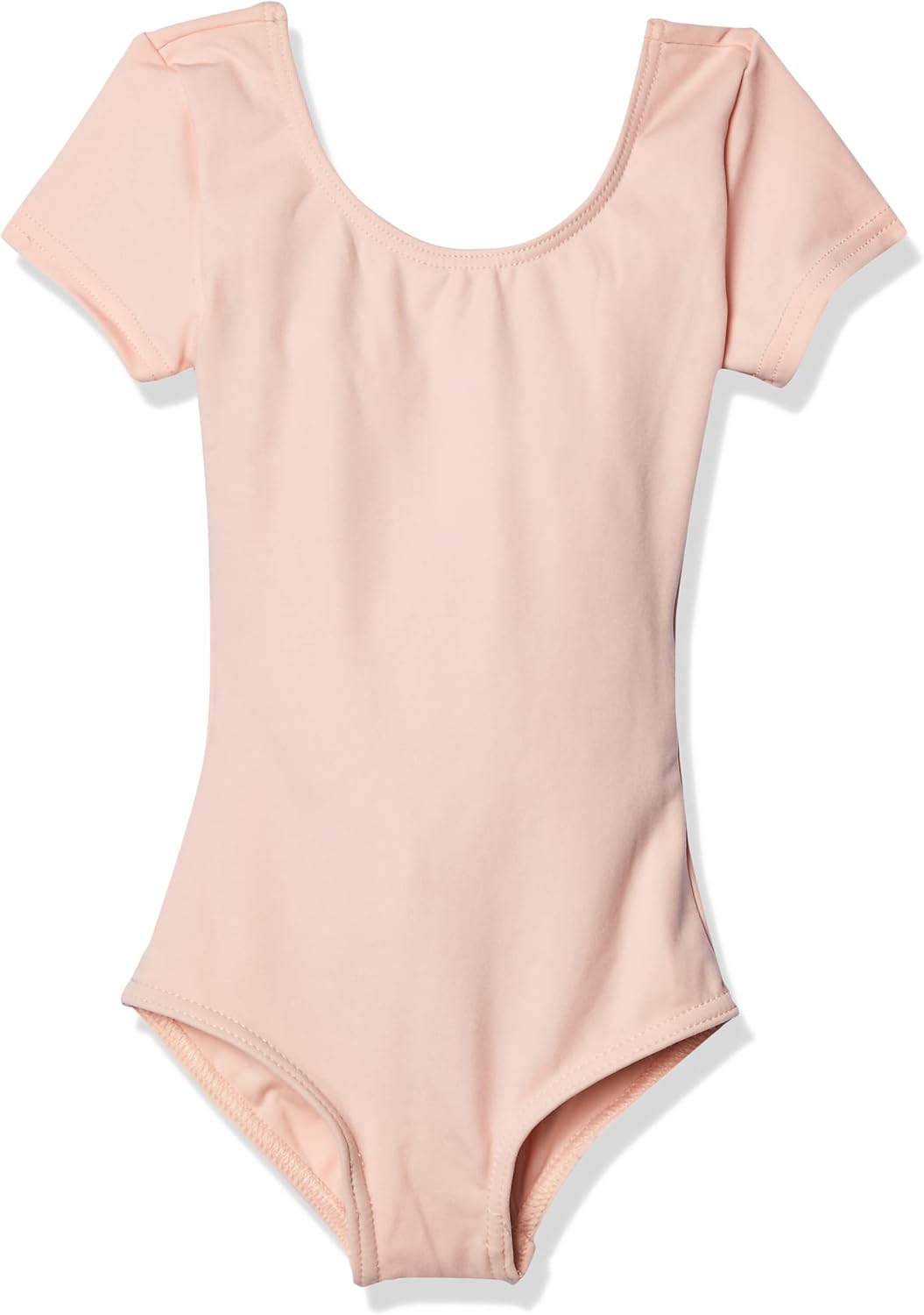 Capezio girls Team Basic Short Sleeve athletic leotards, Ballet Pink, Toddler 2T-4T US - Image 7