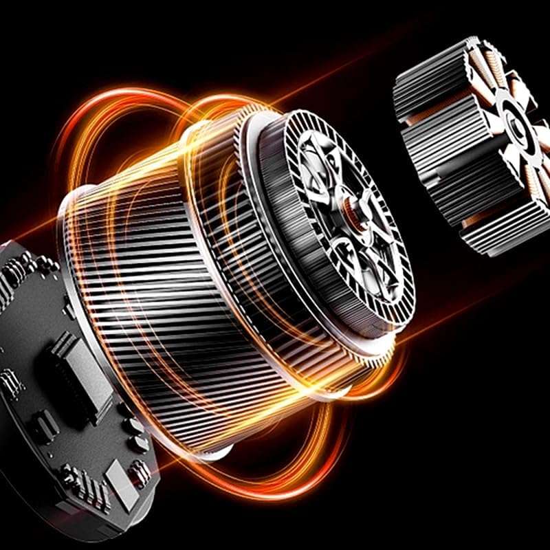 Miniatura 8 de Masajeador térmico todo en uno, masajeador de cuello portátil inalámbrico y hombros con 6 cabezales de masaje que ofrecen amasamiento profundo,