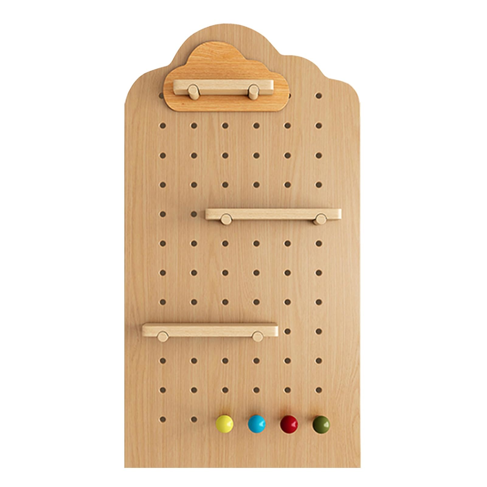 Panneau perforé modulaire pour organiser le bureau et la maison