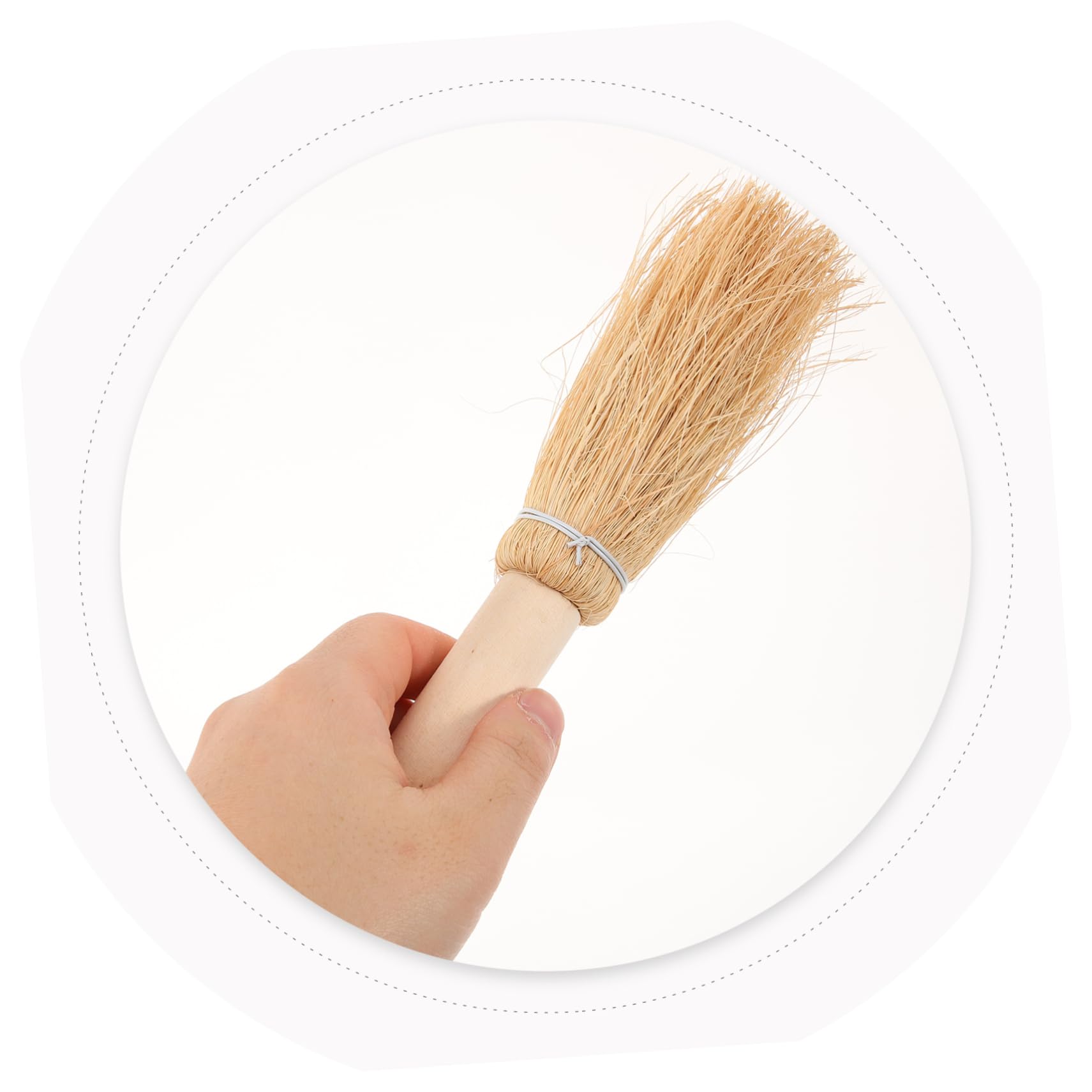 10pièces Brosse De Nettoyage De Vaisselle Naturel Brosse à Main pour Récurer Casseroles Et Assiettes Accessoires De Cuisine