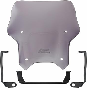 GP Kompozit Sport Windshield Windscreen Smoked Compatible for CFMOTO 250NK / 300NK 2023-2024 33 cm