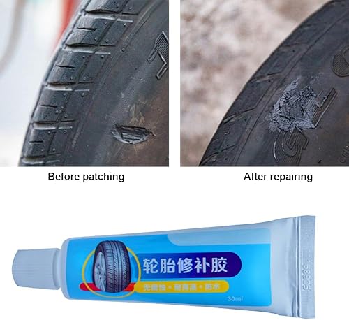 Miniatura 4 de Naysku Pegamento de goma  Pasta negra instantánea a prueba de calor súper pegamento  Adhesivo de goma, accesorios impermeables herramientas de