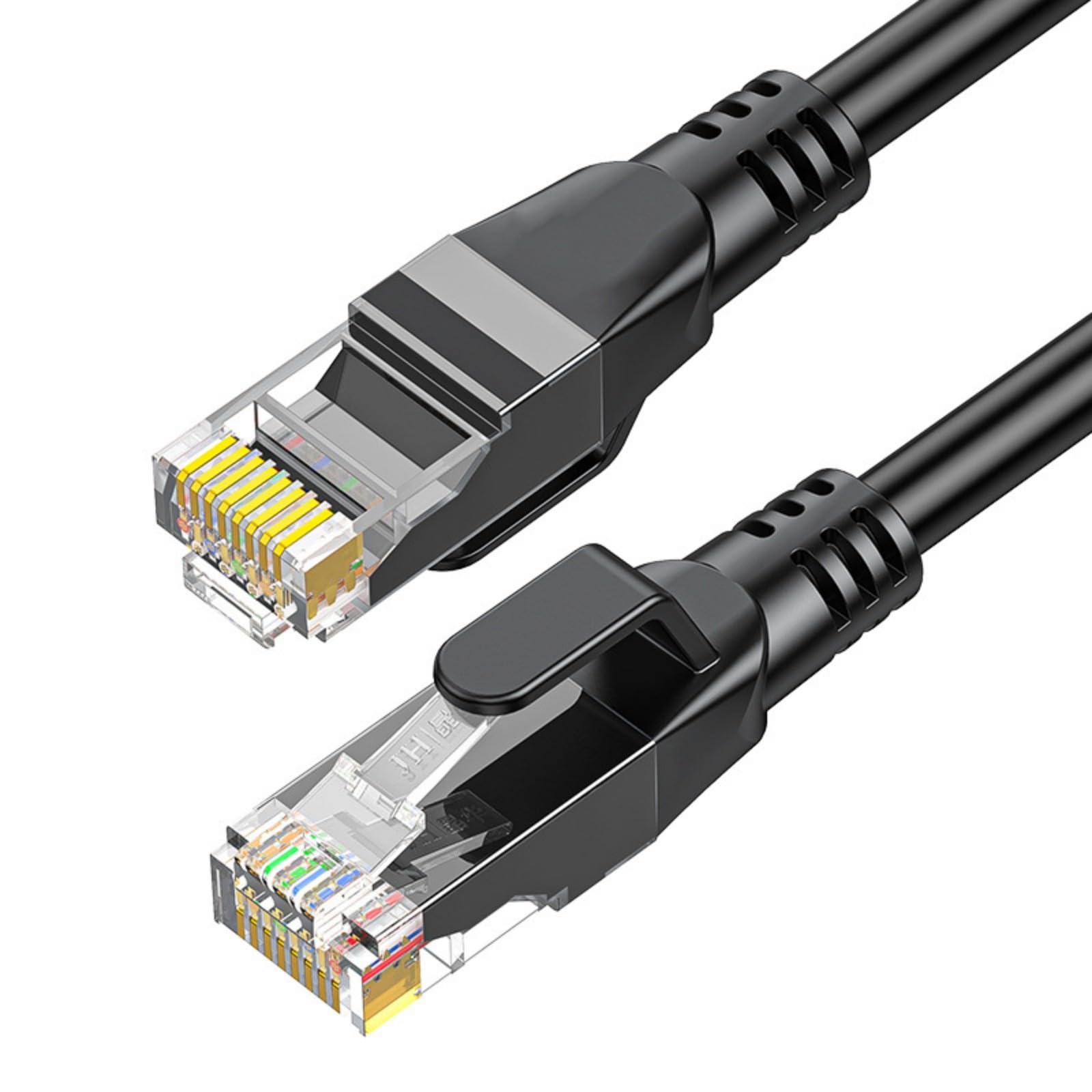 Xjdzineq RJ45 Cat6 Internet Cable Shielded Internet for Modem and Gaming RJ45Connector for Electronic Device Ethernet