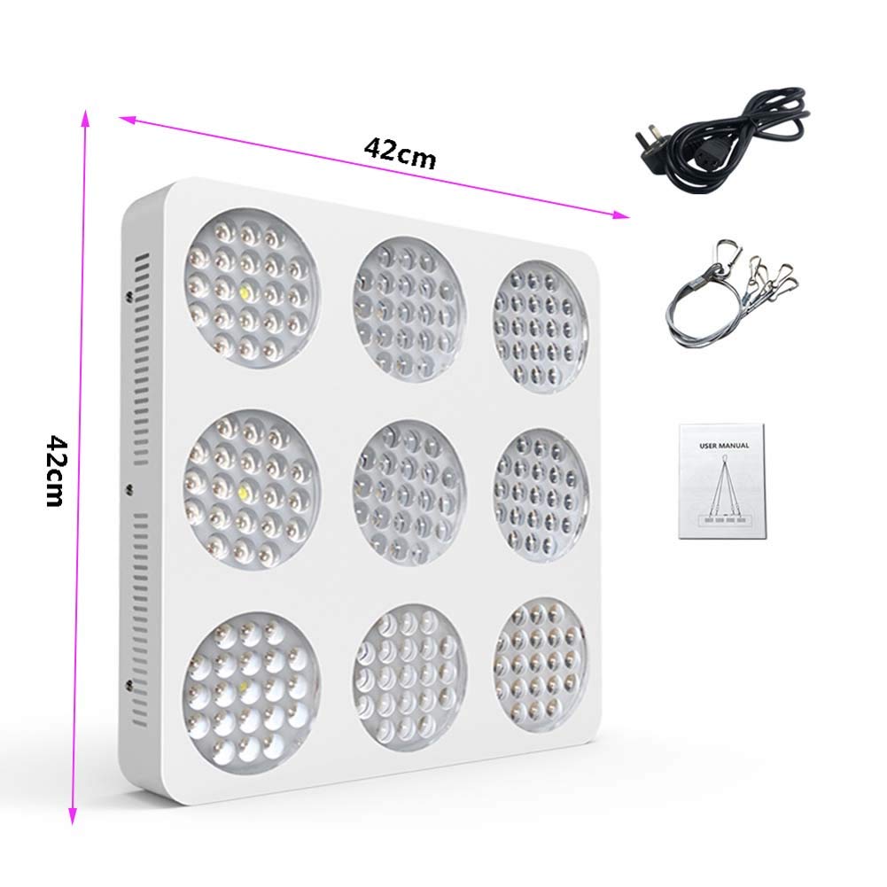 Lampe pour Plante 1890W, Mettre à Jour Plante LED Horticole Lampe Croissance avec IR Bleu Rouge Lumière pour Intérieur/Serre/Hydroponique/Grow Box Culture