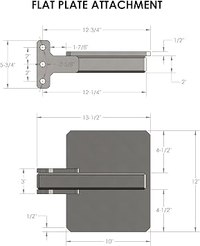 Bulletproof Flat Plate Attachment