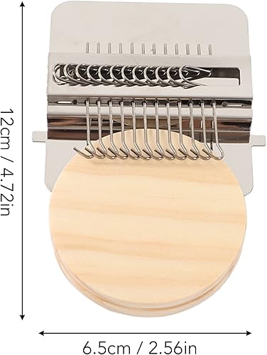 Miniatura 6 de Rápidamente mini telar de oscurecimiento reparador, telar de tejido pequeño, herramienta de tejido tipo Speedweve, kit de telar de tejido para