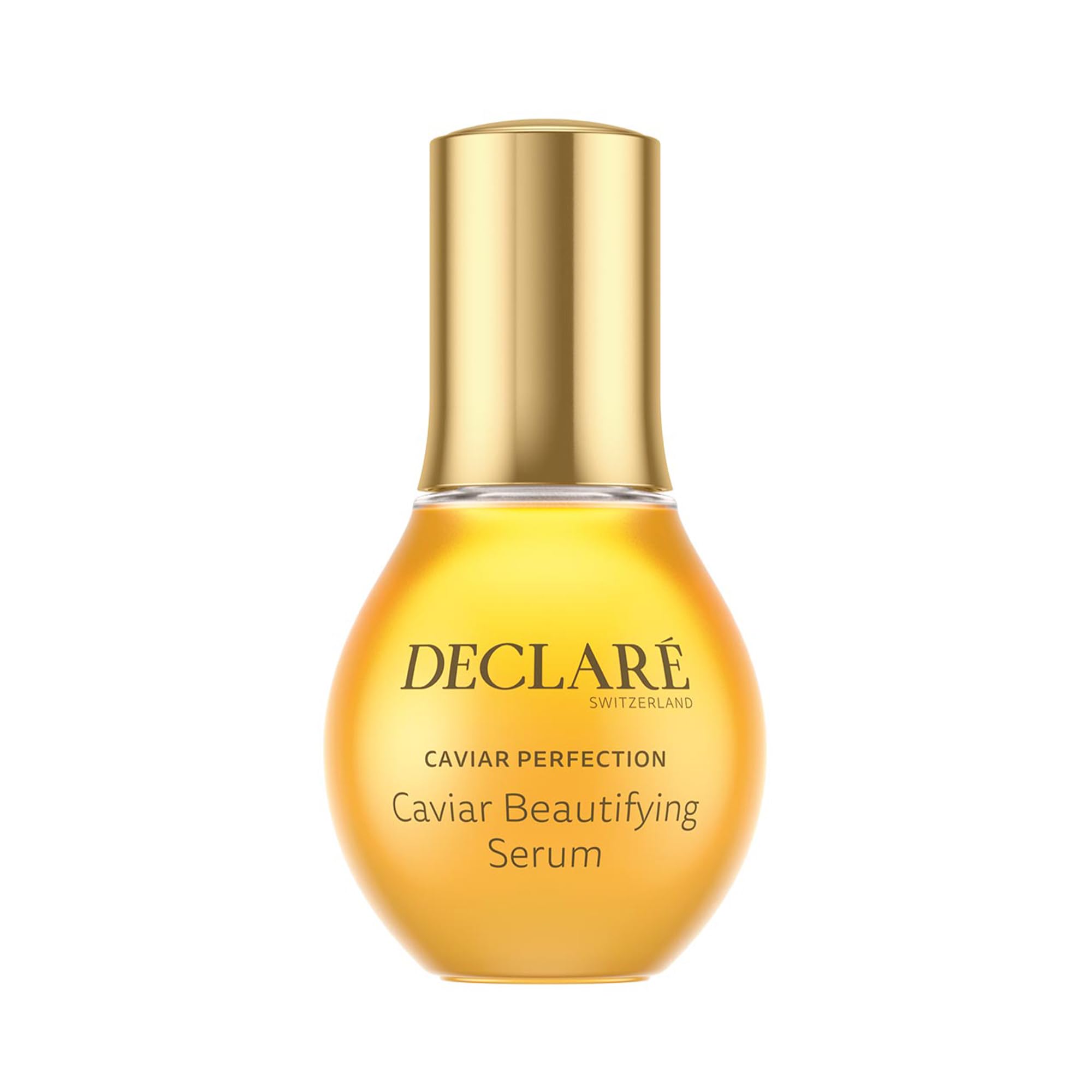 Declaré Caviar Beautifying Serum 50 ml – Serum für ein verfeinertes Hautbild & strahlende Haut mit Kaviar Extrakt & Hyaluronsäure – Glättet Falten & Linien – Geeignet für alle Hauttypen