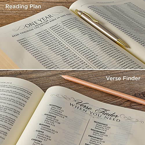 Christian Art Gifts KJV128 Kjv Holy Bible, Note-Taking Bible, Faux Leather Hardcover - King James Version thumb #4