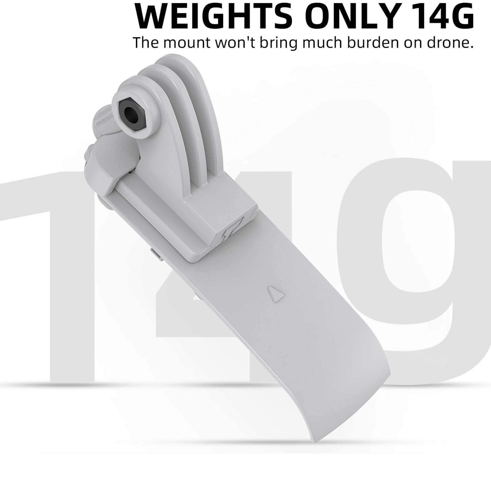 Drone Strobe Light Adattatore per fotocamera Staffa di estensione Compatibile per DJI Air 3 Drone Searchlight Illuminazione anti-collisione Luce di navigazione notturna Led Staffa di trasporto