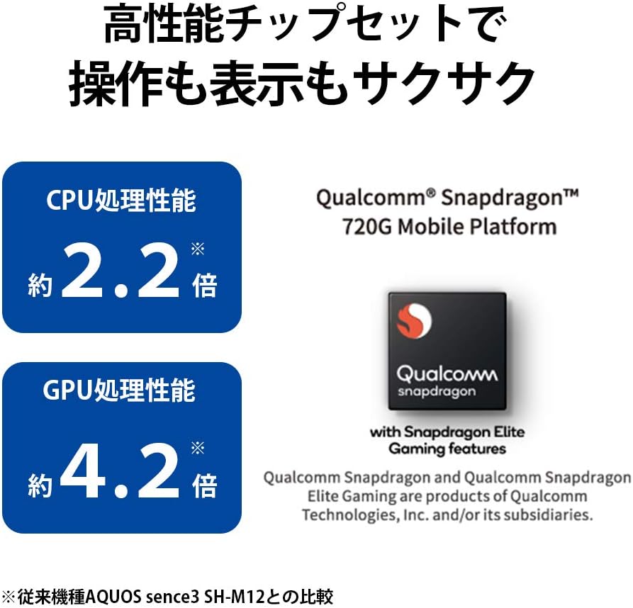 SHARP SIMフリースマホ AQUOS sense4 シルバー