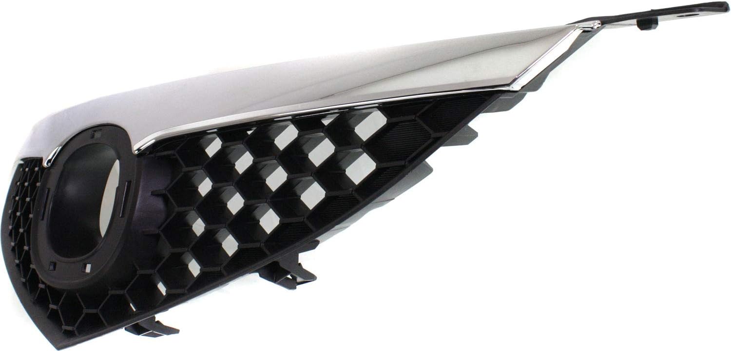 Garage-Pro Grille Assembly for MAZDA 3 07-09 Textured Dark Gray w/Chrome Upper Bar Sedan