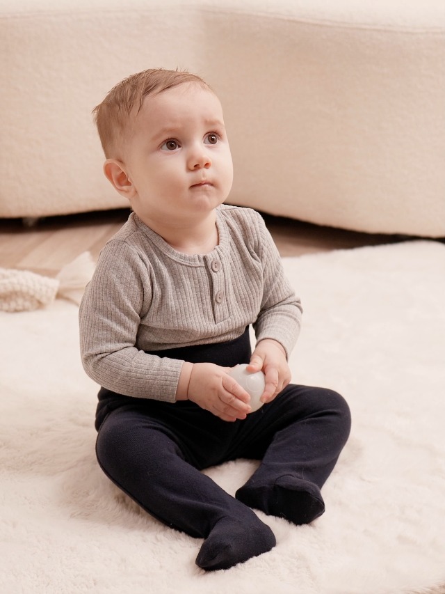 Pyjama Pieds Miniclasix Pour Bébé Garçon - Taille 6 Mois, Neuf Avec étiquettes