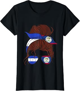 Honduras and Belize Mix Half Honduran half Belizean T-Shirt