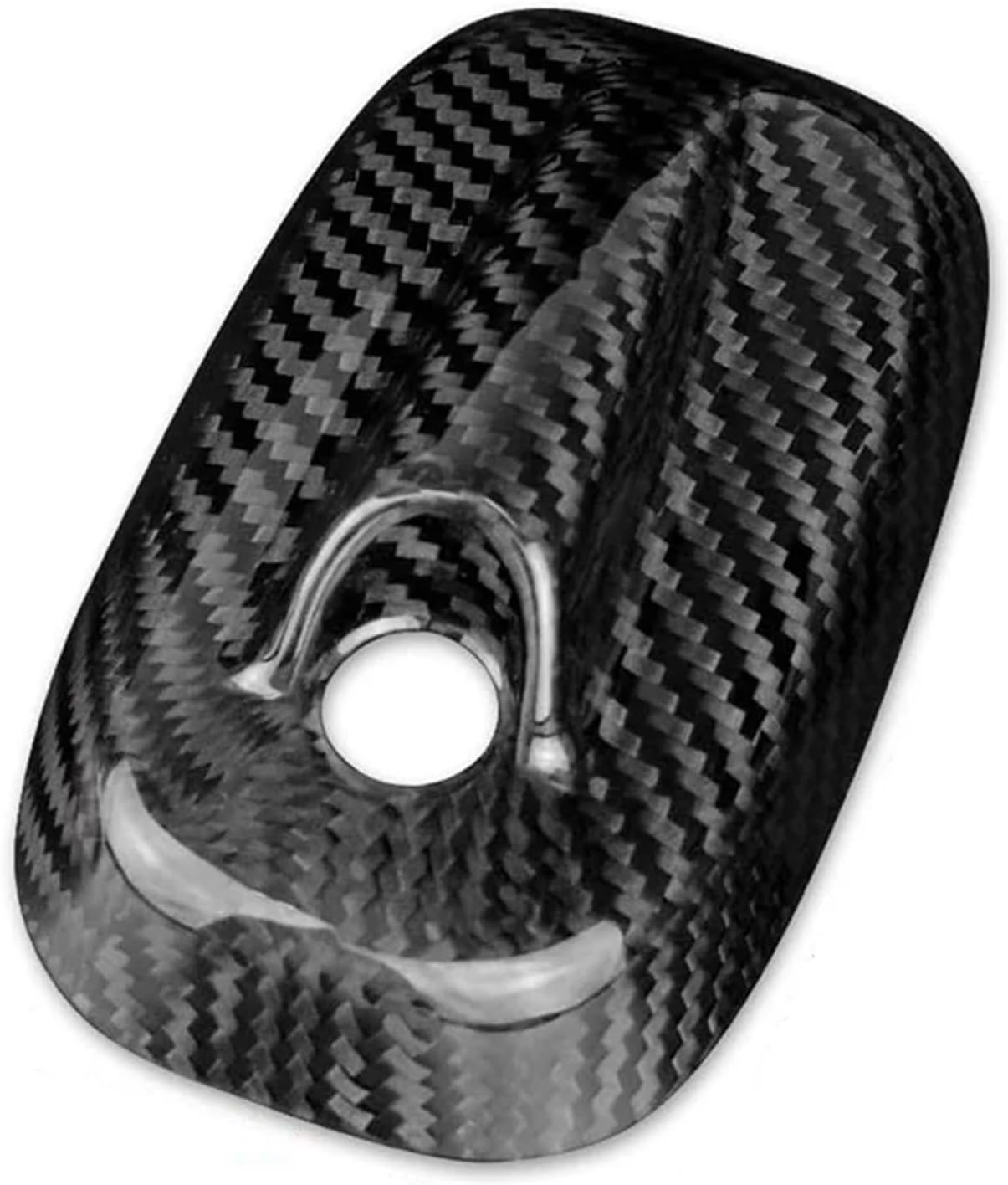 Dry Carbon Fiber Compatible For Mini Cooper F55 F56 2013-2020 Accessories Car Roof Shark Fin Antenna Signal Aerials Cover Exterior Decorative Base